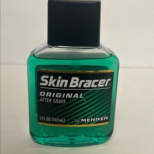 Skin Bracer Original Aftershave by Mennen 5floz (147ML) 💚 Classic. Clean. Cool.